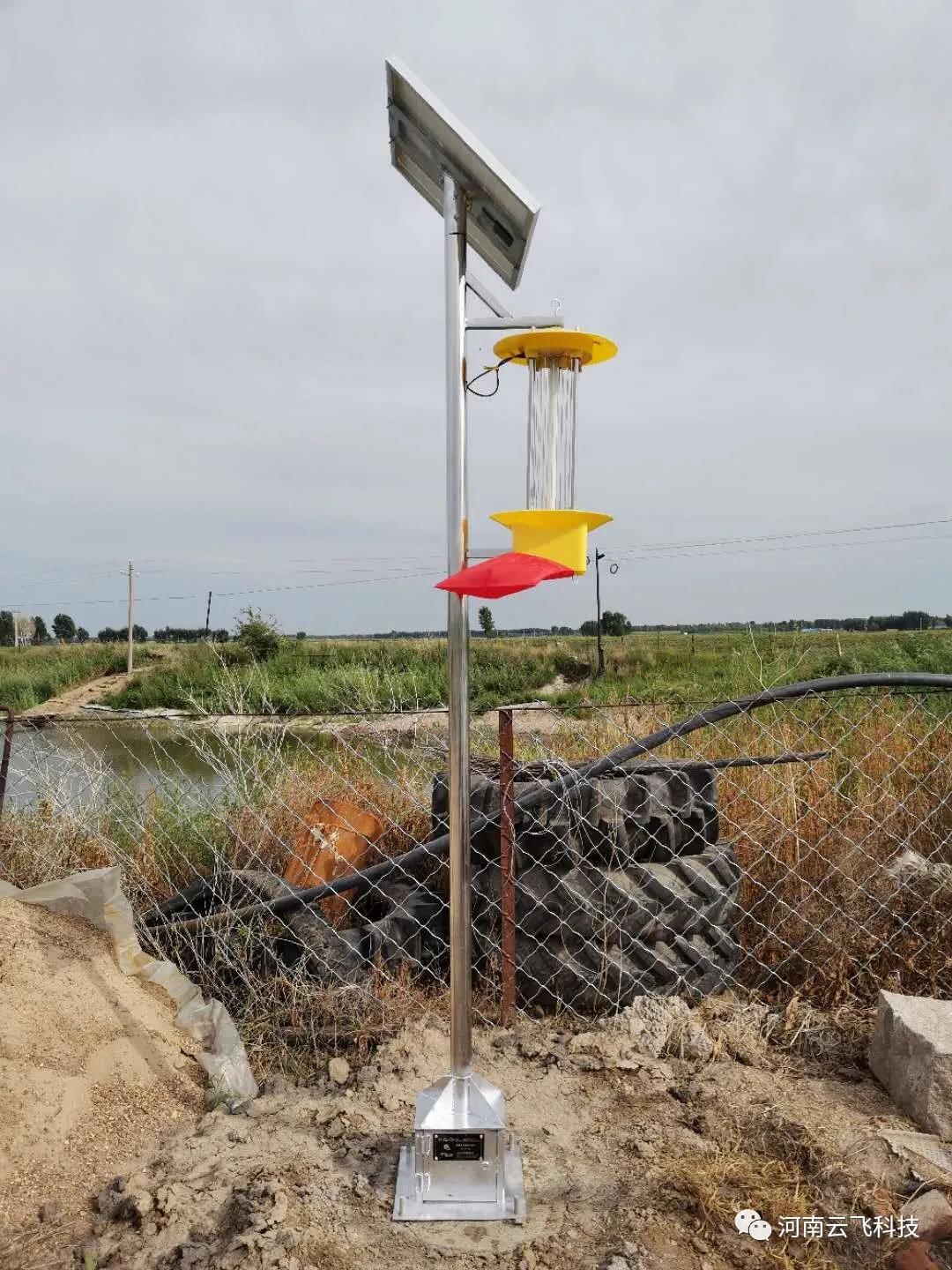 云飛頻振式太陽能殺蟲燈